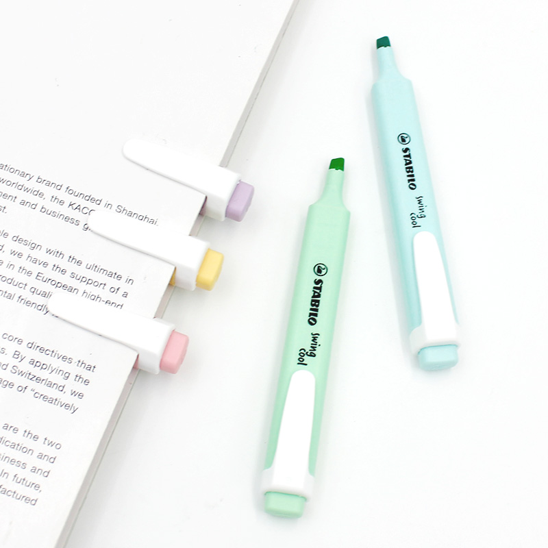 6 Stück Stabilio Text marker 2 – Stabilo Marker Swing Cool Bewertung und Preis