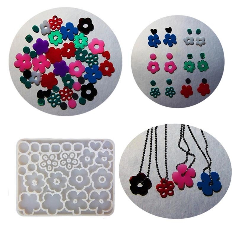 Harz Schmuck Formen Blume Anhä – Flower Preservation Resin Bewertung und Preis
